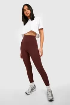 Soft Rib Knit Basic Leggings