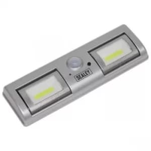 Sealey GL931 Auto Light 1.2W COB LED with PIR Sensor 3 x AA Cell