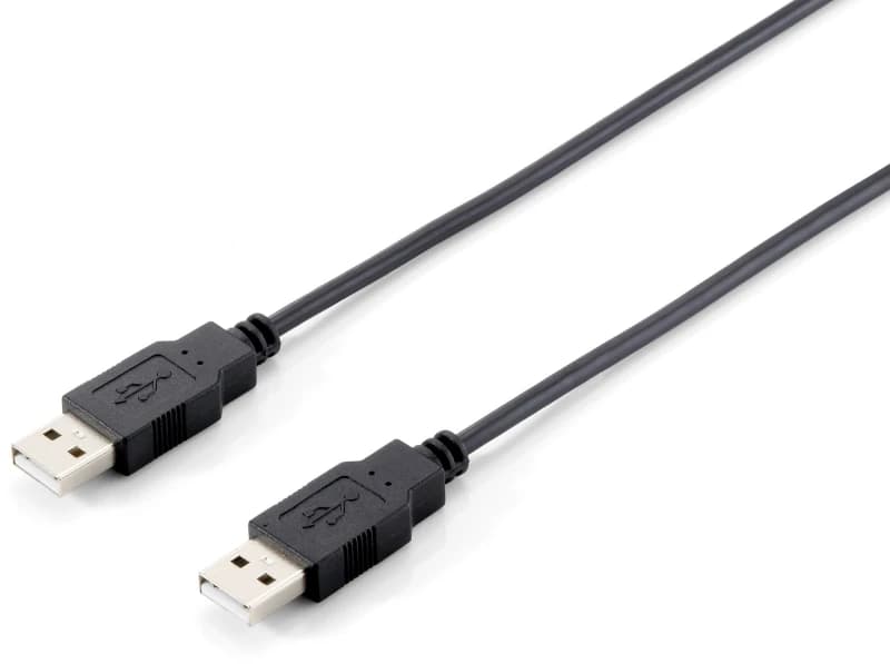 Equip USB 2.0 Type A Cable. 1.8m . Black