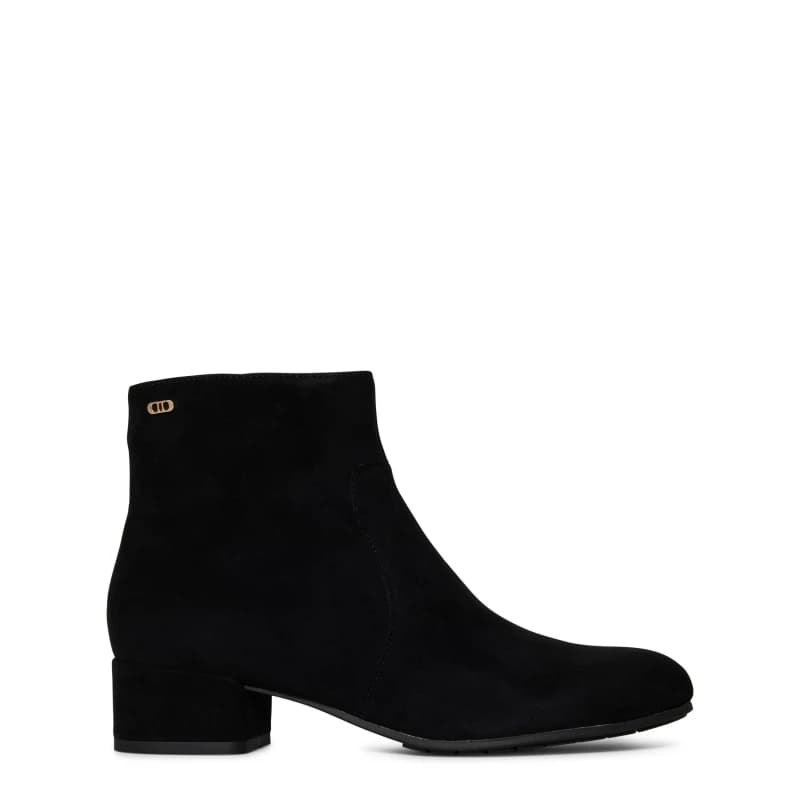 Dune London 'Pardy' Suede Ankle Boots Black