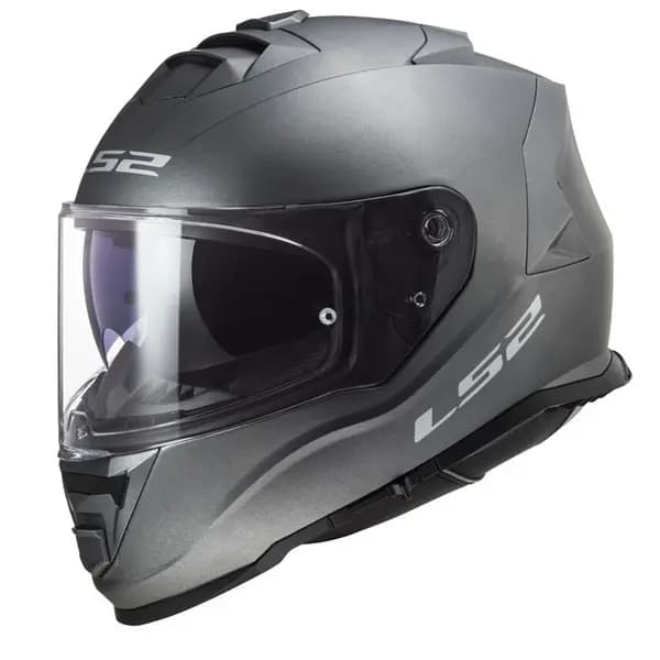 LS2 FF800 Storm II Solid Matt Titanium Full Face Helmet Size L