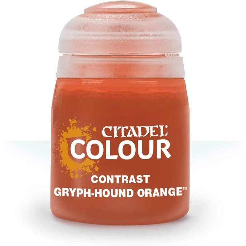 Citadel Games Workshop Colour Contrast: Gryph Hound Orange (18ml) Paint Multi