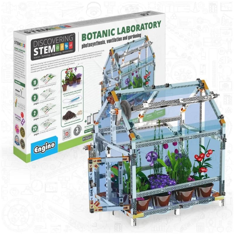Engino Discovering STEM Botanic Laboratory Clear