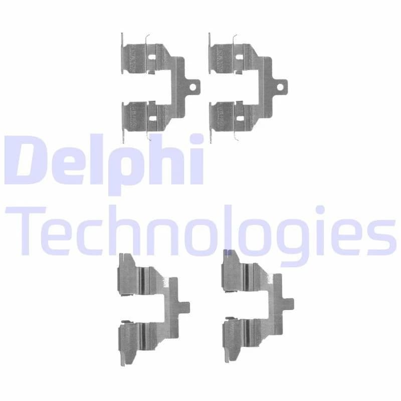 DELPHI Brake pad fitting kit DELPHI LX0531