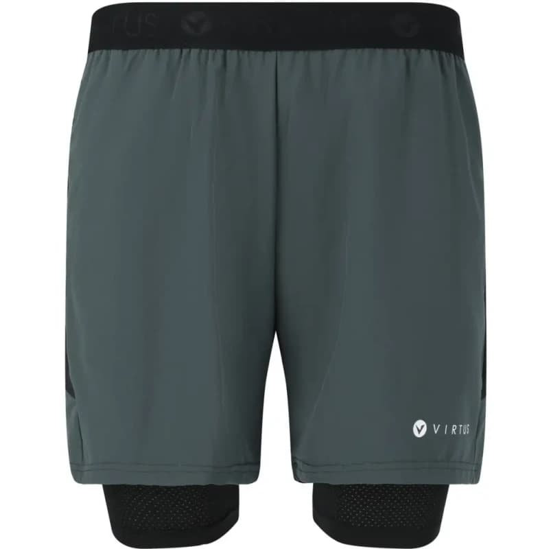 Virtus Short 2-in-1 extensible Virtus Dylan Gris Male M