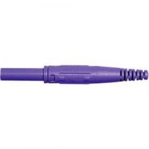 Jack socket Socket straight Pin diameter 4mm Violet Staeubli