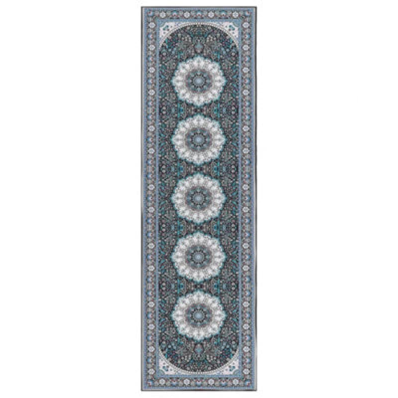 Beliani Rug Gediz Blue 60 X 200 Cm