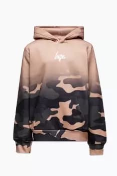 Sand Camo Mini Script Hoodie
