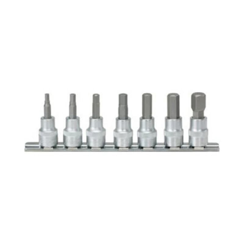 Mehr 3/8" Hex Bit Socket Set Qty 1 Set Ks Tools