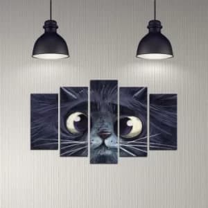 5DMDF-56 Multicolor Decorative MDF Painting (5 Pieces)