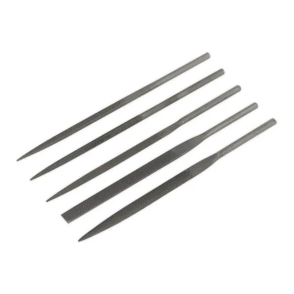 Sealey SA347.NF5 Needle File Set 5pc for SA347