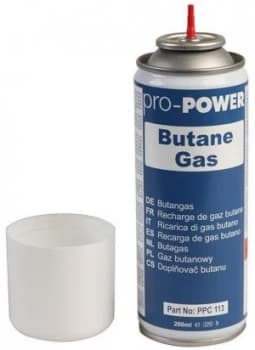 Pro Power Butane Gas Refill 200ml