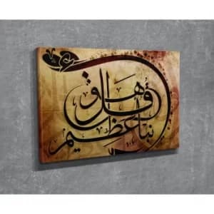 DC114 Multicolor Decorative Canvas Painting