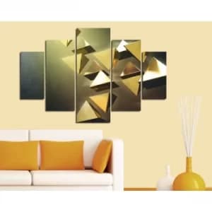 ST039 Multicolor Decorative MDF Painting (5 Pieces)