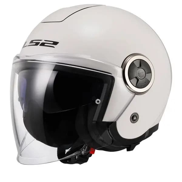 LS2 OF620 Classy Solid White Jet Helmet Size S