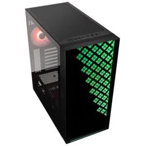 Bitfenix Dawn TG ARGB Midi Tower Case - Black