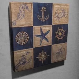 KC117 Multicolor Decorative Canvas Painting