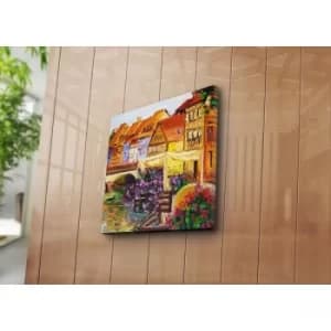 4545K 53 Multicolor Decorative Canvas Painting