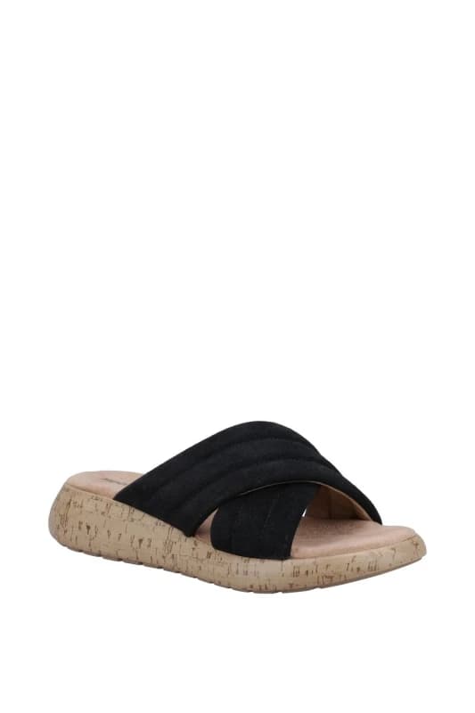 Hush Puppies Sarah Slide - Black 7