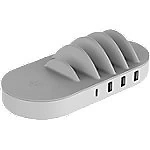 XLayer Wireless Desktop Charger 217308 White, Grey