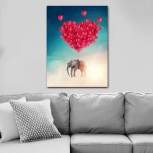371244196_70100 Multicolor Decorative Canvas Painting