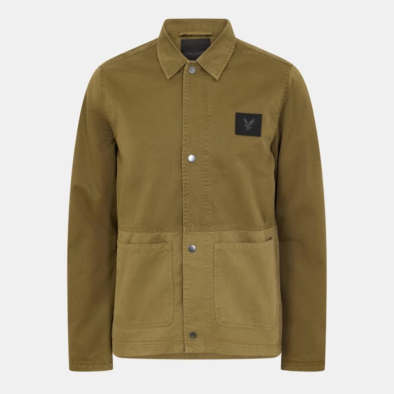 Lyle and Scott Panelled Jacket - Brown Brown XS