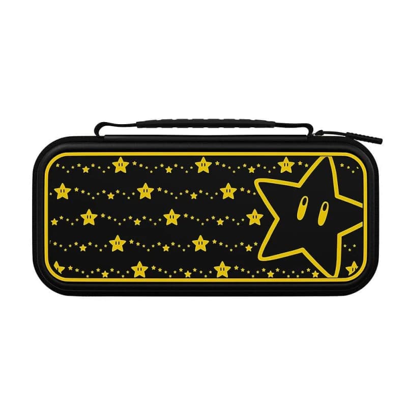 PDP Switch Travel Case Plus GLOW: Super Star - Black One Size
