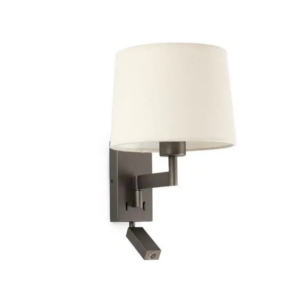 Netlighting Artis Reading Light Wall Light Bronze E27 Brown