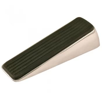 Select Hardware Door Wedge Polished Chrome Finish 1 Pack