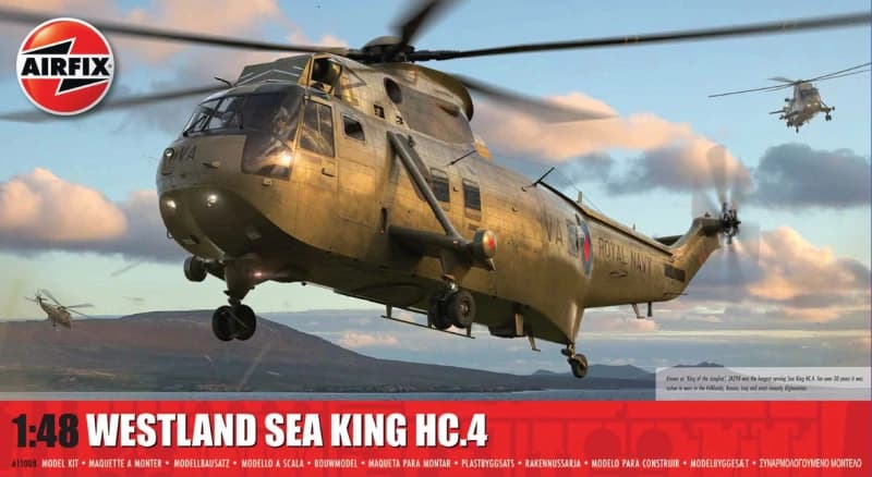 Airfix 1/48 Scale Westland Sea King HC.4 Model Kit