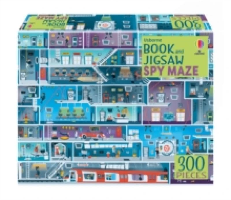 Usborne Book and Jigsaw Spy Maze Paperback / softback