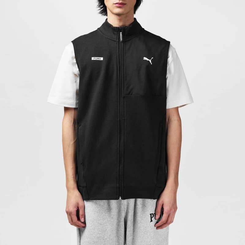 Puma DESERT ROAD Gilet DK - Black S