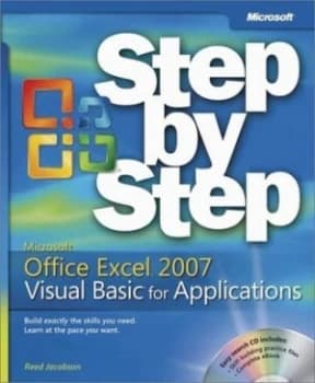 Microsoft Office Excel 2007 Visual Basic for Applications Step by Step by Reed Jacobson Book