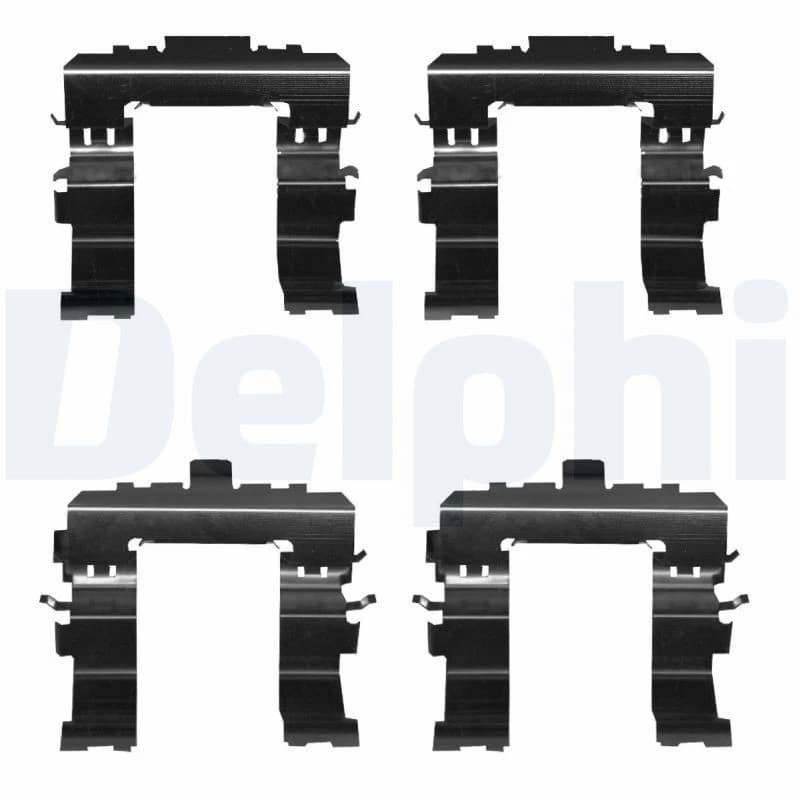 DELPHI Brake pad fitting kit DELPHI LX0672