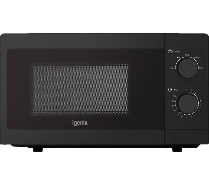 IGENIX IGMS08080B Solo Microwave - Black 5016368010457