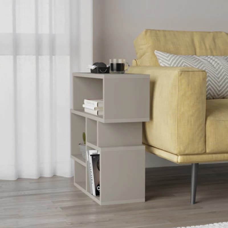 Decortie Karma Modern Multipurpose Side Table H60.5cm Sandstone