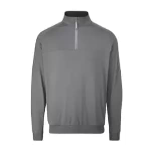 Stuburt Half-Zip Golf Mid Layer - Grey