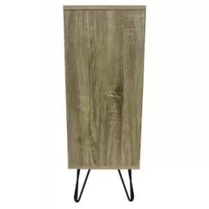 Techstyle Open Sideboard Shelving With Cupboards Oak