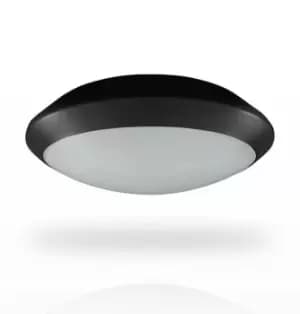 Phoebe LED Bulkhead 15W Melana Sensor Cool White 110° Diffused Black IP66