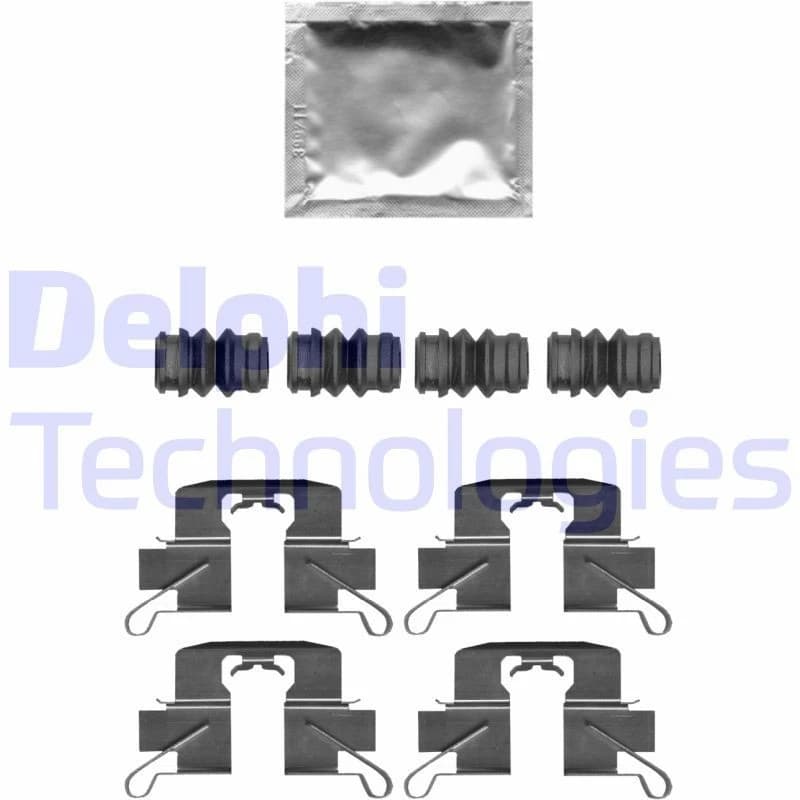 DELPHI Brake pad fitting kit DELPHI LX0696