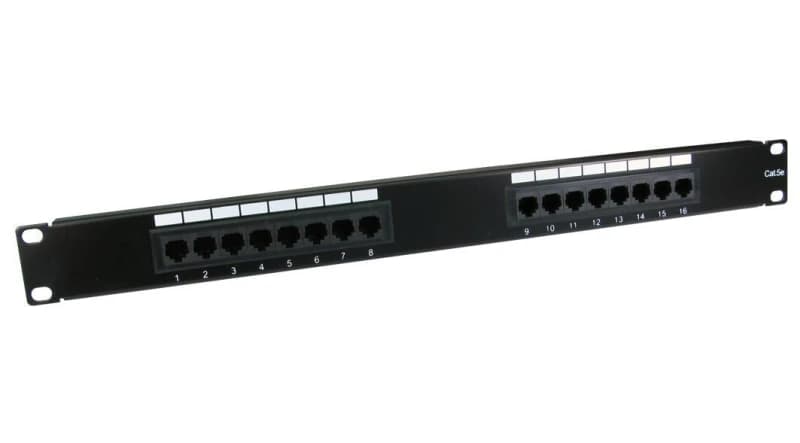 Cables Direct Utp Cat5e 1u 16 Port Patch Panel UT-899216