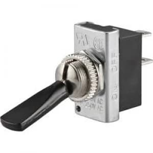 Toggle switch 250 V AC 6 A 1 x OffOn SCI R13 25A1