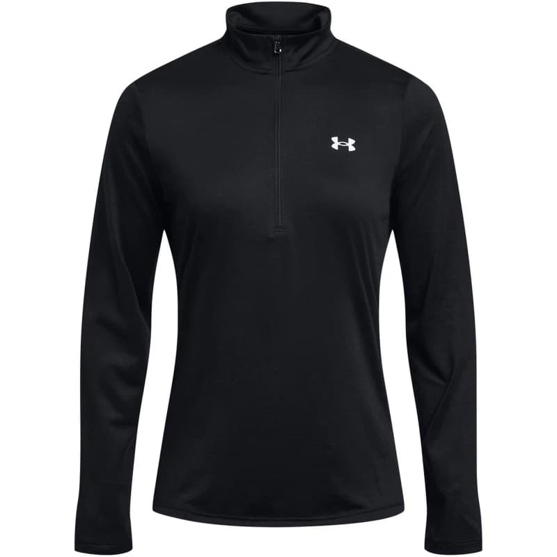 Under Armour Armour Tech Half Zip Top Womens - Black 10