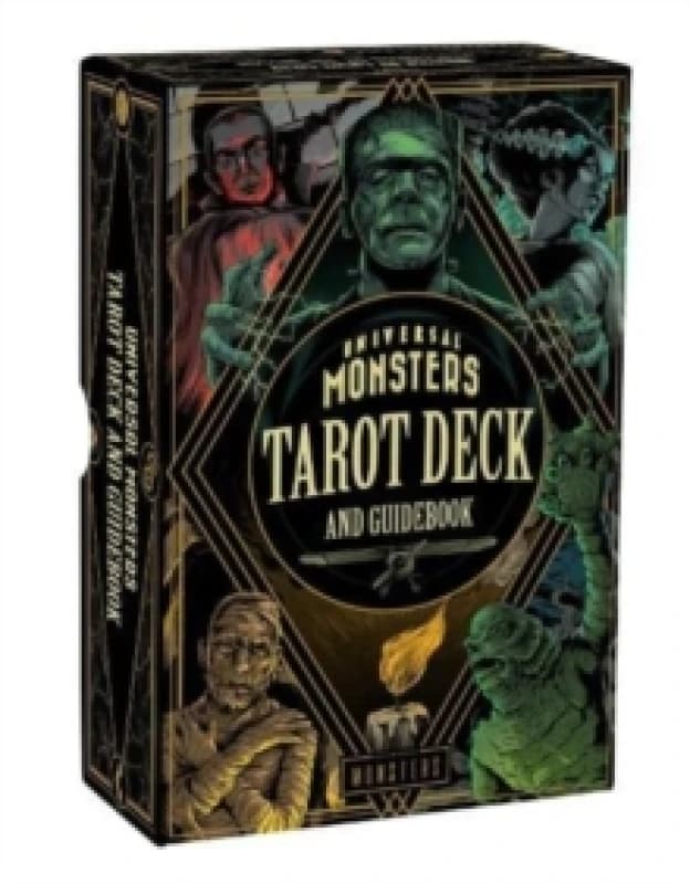 Universal Monsters Tarot Deck and Guidebook Hardback