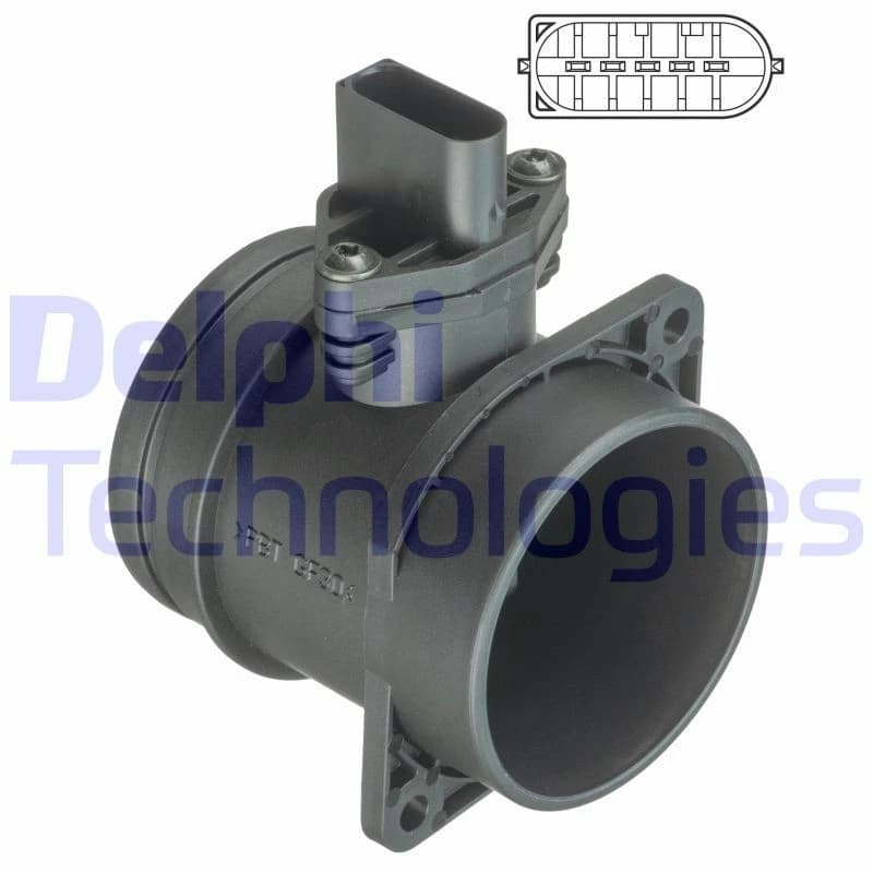 DELPHI Mass air flow sensor DELPHI AF10361-12B1