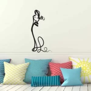 DSO-32 Black Decorative Wall Sticker