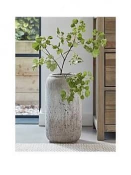 Cox & Cox Aged Stone Effect Urn