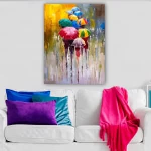 613776053_70100 Multicolor Decorative Canvas Painting