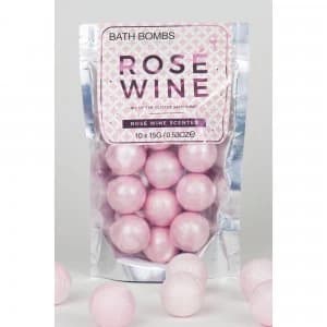 Rose Wine Bath Bombs
