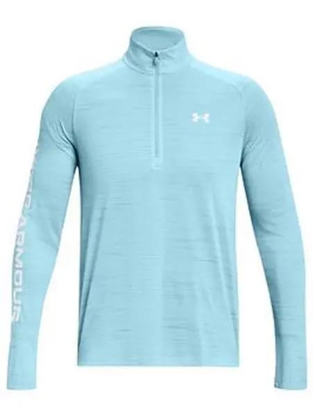 Under Armour Mens Training Tech Evolved Core 1/2 Zip - Blue Size M Men